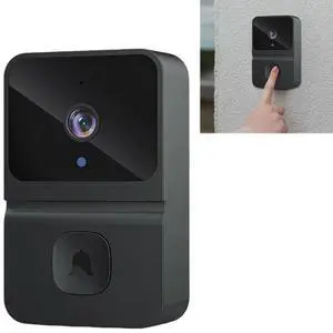 2.4G Wi-Fi Video Doorbell with 4.3Inch IPS Display Dual Communication Doorbell Infrared Night Vision for Family Apartment