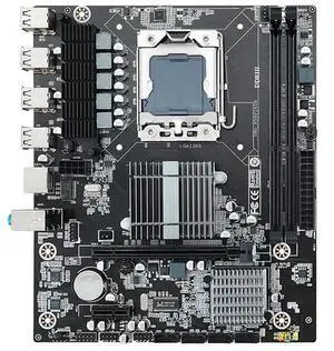 A 1366 Gaming PC Mainboard Dual Channel X58 Desktop Motherboard DDR3 Memory Computer Motherboard Support E5640 USB 2.0 1600MHz