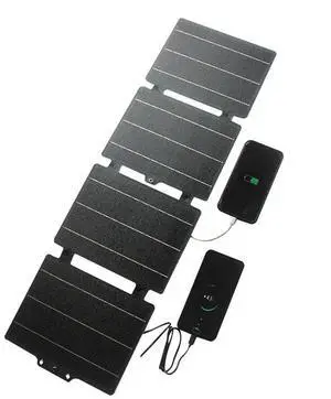 30W Foldable Solar Panels 3 Output Ports Portable Solar Panel Charger Lightweight Solar Panel Charger for Camping Essentials