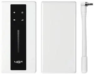 Type-C USB Hotspot Portable 4G Router 10000mAh Wireless Network Adapter 150Mbps with External Antenna LED Indicator