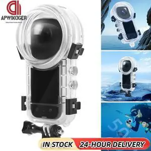 50M Underwater Protective Shell for X4 Protective PC Sealed Shell with Bracket Mount Adapter Accessories