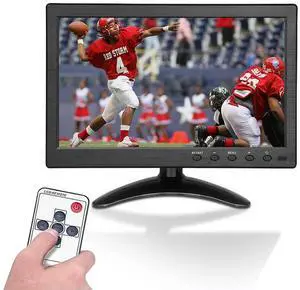 10.1 Inch Car Monitor with AV VGA Input LCD Color Screen BNC USB Small IPS Car Monitor HDMI-Compatible for TV & Computer Display