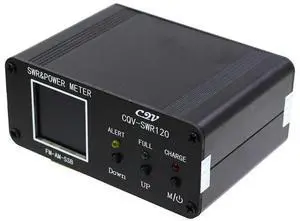 CQV-SWR120 SWR Power Meter 240 * 240 Full Color HD Display FM-AM-SSB Portable Standing Wave Meter LED Indicator 120W 1.8-54Mhz