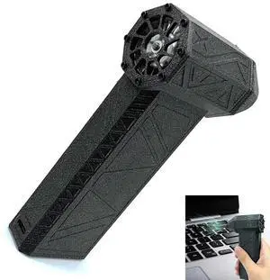 Mini Turbo Fan Speed Adjustable Small Turbo Jet Fan 110000RPM Portable Turbo Fan LED Lights for Keyboard/Car/Motorcycle Cleaning