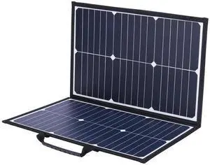 60W Foldable Solar Charger Dual USB DC Type-C Solar Panel Pack Kits for Camping