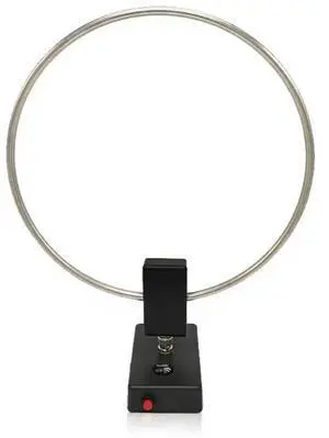 Circular Antenna 10KHz-159MHz Radio Shortwave Antenna HF Active Loop Antenna Small Loop Shortwave Antenna for GA800 Radio
