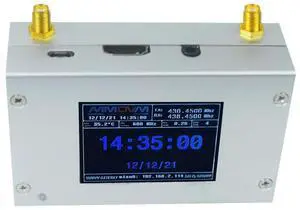 Duplex MMDVM Hotspot Color Display Screen Portable Duplex MMDVM Hotspot W/ Aluminum Alloy Shell + Antenna for C4FM/DMR/DSTAR P25