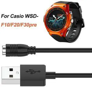 watch Charger Cord USB Charging Cable 1M Watch Accessories Power Charge Wire for WSD-F10 WSD-F20 WSD-F30 Pro-trek F21
