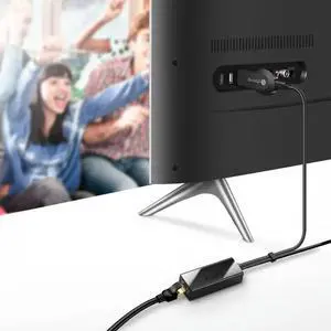 Ethernet Adapter Household Computers Safety Homes Mini Parts for Fire TV Google Chromecast Ultra 2 1 Audio