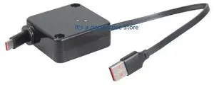 Secure mounts Recessible USB C Charging Cord 60W Quick Charges Twist without Charges Cable for Home Office Electronics