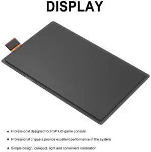 LCD Display Screen Replacement Parts Controller LCD Screen Game Accessories LCD Display Screen Replace for PSP GO Host