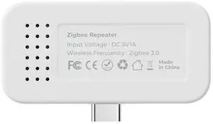 ZigBee Amplifier Extender Works with ZigBee Gateway Hub Type C Wireless Extender Repeater Home Automation Devices for Home