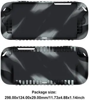 Silicone Case Protective Cover with Tempered Glass Screen Protector for Switch 2 Game Console