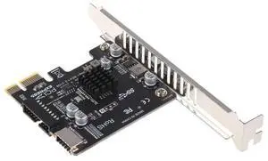 PCI-E to USB 3.0 Expansion Card 5Gpbs Type E PCI Express Card 19/20 Pin Header for Type C Front Panel Mount Adapter