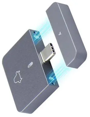 M.2 NVMe 2230 Hard Disk Box USB3.2 Gen2 Mobile Solid State Disk Case Plug and Play External SSD Case M Key for M2 2230 SSD