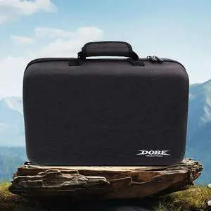 Hard Carrying Case for PS5 Slim Organizer Protective Case Shockproof Travel Carrying Bag for 5 Slim Game Accessories