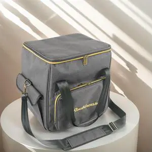 Vinyl Records Carrying Bag Dust Prooof Waterproof Record Bag Wear Resist Thicken Padded CD Bag for 12 Inch Vinyl Records