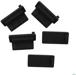 5 Pieces Standard USB Dust Plug Easy to Insert and Remove Protects Devices from Dirt Grime for Tablet PC Powerbank