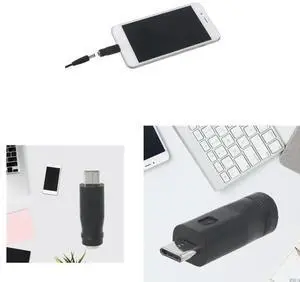 5.5x2.1mm Convenient Female to Type C USB C Male Adapter for Mobile