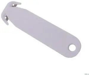 Dual Sided Handy Bag Cutter Easily Cuts Plastic Bags Plastic Wrap Paper Tape Safely-concealed Stainless Steel Blade Safe