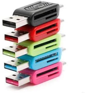 Micro USB 2.0 OTG SDXC Memory Card Reader For Android Phones PC Computer