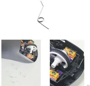 Mouse Roller Parts Mouse Pulley Scroll Wheel Preloaded Spring for GPW GProX Superlight Mouse Repair Parts