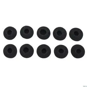 20Pcs 18mm Soft Foam Earphone Pads Earbuds Headphone Sponge Covers Durable Replacement Cushion For Most Earphone MP3 MP4