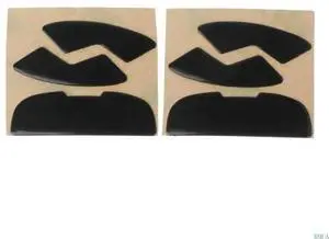 Mouse Feet Round Skates for G300 G300S Gaming Mice Pad Sticker 2Set