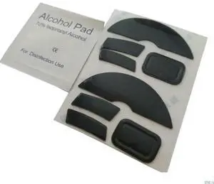 2Pcs 0.6mm Thickness Replace Mouse Feet Mouse Skates Wireless Gaming Mouse