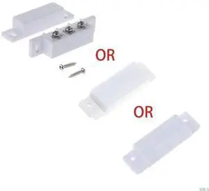 NC NO Contact Switch Door l Roller Shutter Door Home Alarm System with 2Pcs Screws