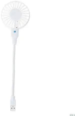 Space Efficient USB Fan Flexible Neck For Computer Setups Office Desk Accessory