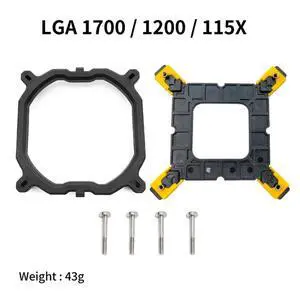 CPU Fan Bracket Holder Stand for LGA 1150 1151 1155 1156 1366 1700 Computer Motherboard Socket