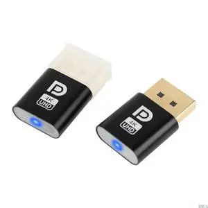 Virtual Display Adapter DP Display Port Dummy Plug Connector