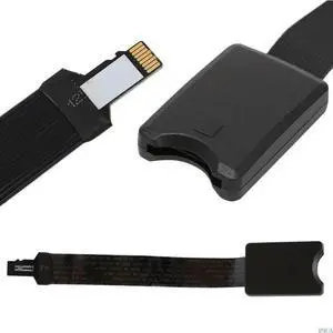 TF Male to Card Female Flexible Card Extension Cable Extender Adapter Reader for Car GPS