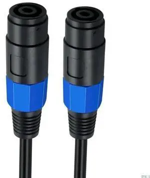 Speakon Speaker Cable, 18 Gauge (AWG) Speakon Extension Cable, Speakon Female to Female Adapter Connector Cable