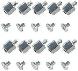 10 Sets for .2 SSD Motherboard STAND OFF SCREW Hex Nut Set forM2 Motherboa