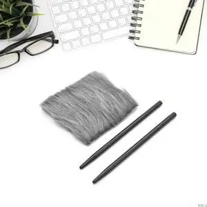 Electrostatic Experiment Set 4 Friction and 2 Furry Pad Physics Experiment Supplies for School s And Teaching