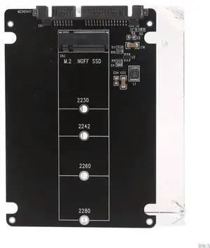 M.2 NGFF SSD To 2.5SATA 6Gb Adapter Card With Enclosure Socket M.2 Adapter