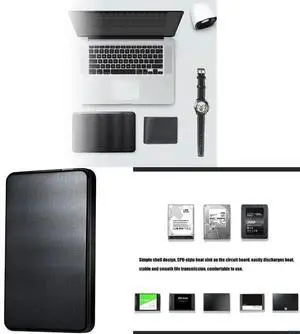 2.5inch Hard Drives Enclosure USB3.0 External Case Housing for 2.5Inch Hard Drive Enclosure for PC Laptop Accessories
