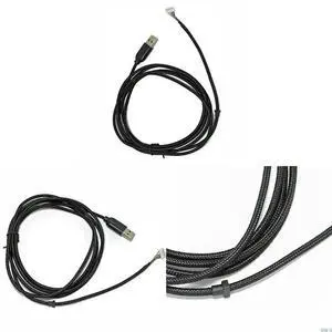 DIY Umbrella Rope Mouse Cables Durable Mouse Mice Line for G600 Mouse