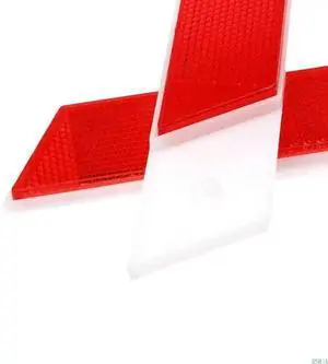 Car Truck Emergency Breakdown for Triangle Reflective Safety Hazard Red Warning