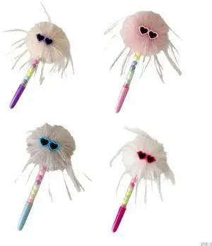 Playful Eyewear Shaped Writing Tool With Unique Hair Features For Gifting Or Use