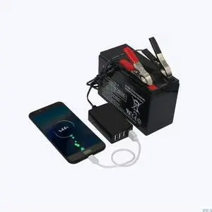 12v-24v to 5V USB Multifunction Converter for phone Android for S10 s9 High Efficiency