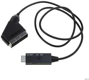Scart to Converter Cable USB Port Low Power Consumption