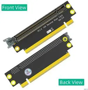 PCIE 16X 2U Reverse Adapter Card for Desktop Motherboards Integration Fast Speed Data Transfer