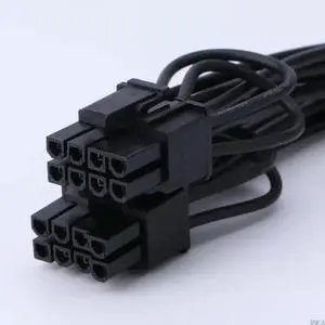 12PIN to Two 6+2 Graphics Card Cable Extension Cable Expand Power Supply 12Pin Female to Two 6+2 Male for Video Card