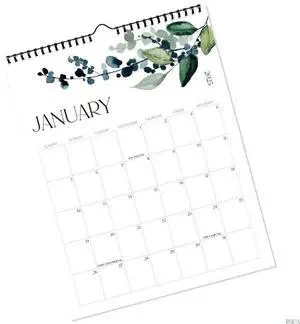 2025 Wall Calendar 18 Monthly Hanging Calendar Weekly Planner School Calendar