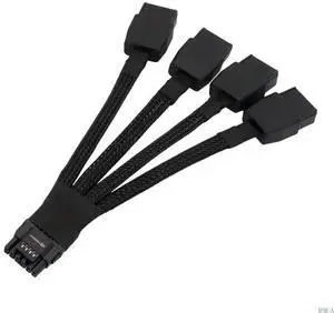 12VHPWR 4x 8Pin Female To 16Pin GPU Power Connector 600W High Current Capacity Gold Contacts Point 12VHPWR Cord