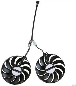 FDC10U12S9-C GPU Fan Quiet Running For RX5500XT Extends GPU Life And Supports Heavy Gaming Loads