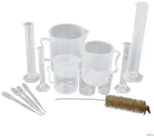 10ml-100ml Graduated Cylinders 50ml-1000ml Beakers Pipettes Set